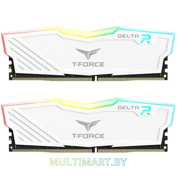 Оперативная память Team T-Force Delta RGB 2x8GB DDR4 PC4-25600 (TF4D416G3200HC16FDC01)